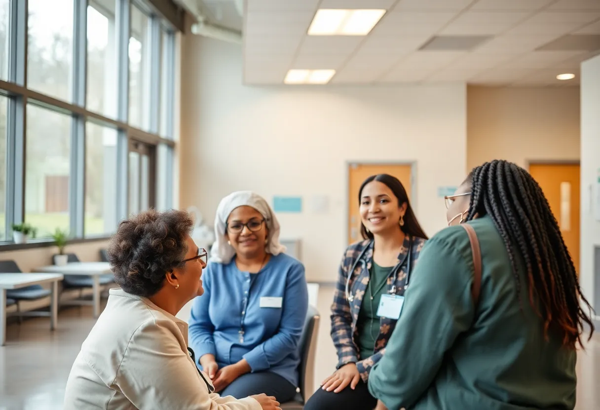 Expanding health clinic at Americana Community Center in Louisville