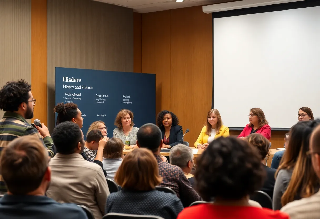 Panel discussion on history and science at the University of Louisville