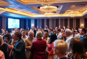 Celebration at Kansas Chamber Annual Dinner