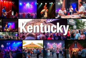 A collage of vibrant images representing upcoming events in Kentucky and Southern Indiana.