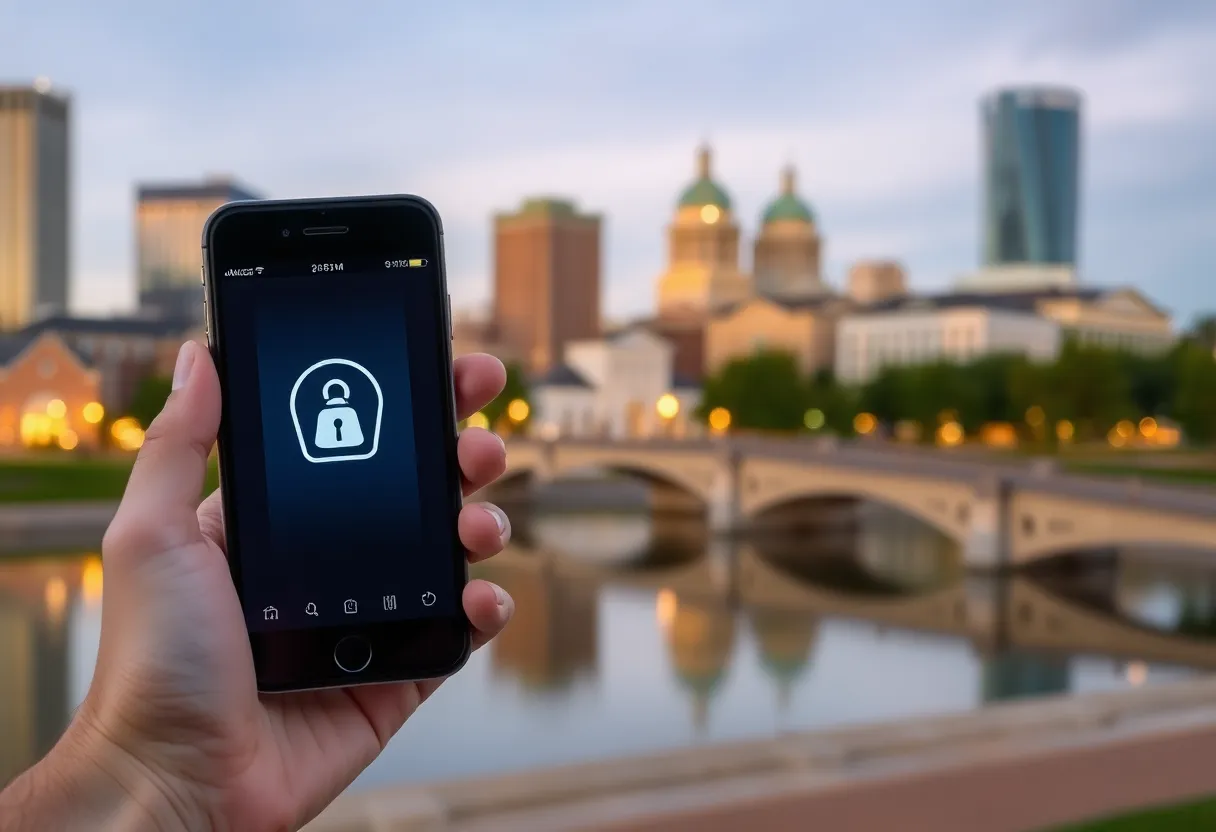 Screenshot of the Kentucky Mobile ID app on a smartphone