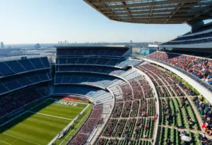 Upgraded Kroger Field with modern seating and fan engagement areas