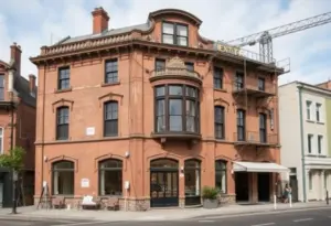 Historic building being transformed into a boutique hotel in La Grange