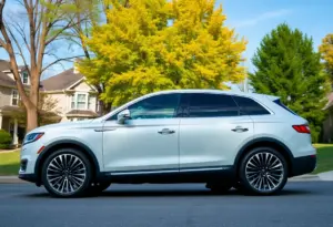 2025 Lincoln Nautilus parked in a Louisville neighborhood