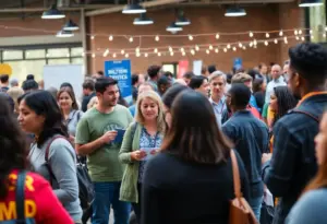 Community members participating in local events in Louisville.