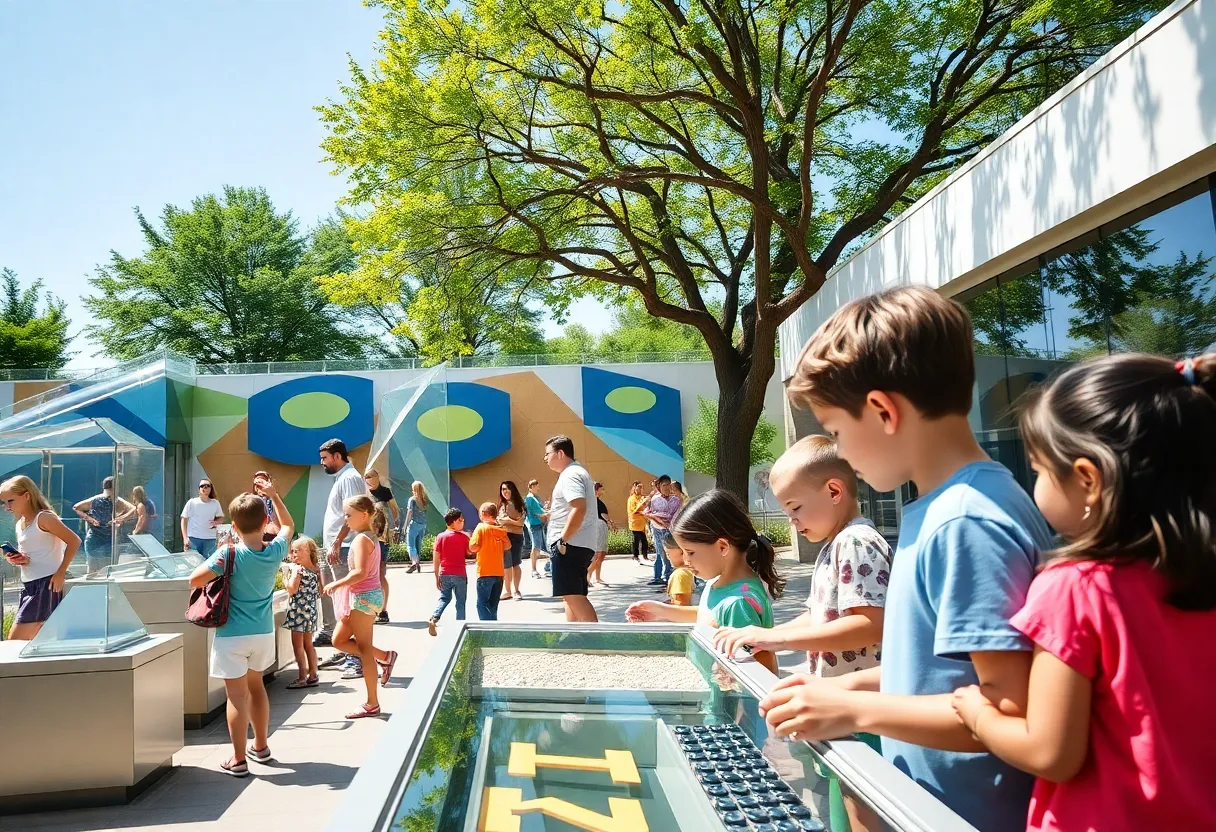 Families exploring and enjoying activities at events in Louisville KY