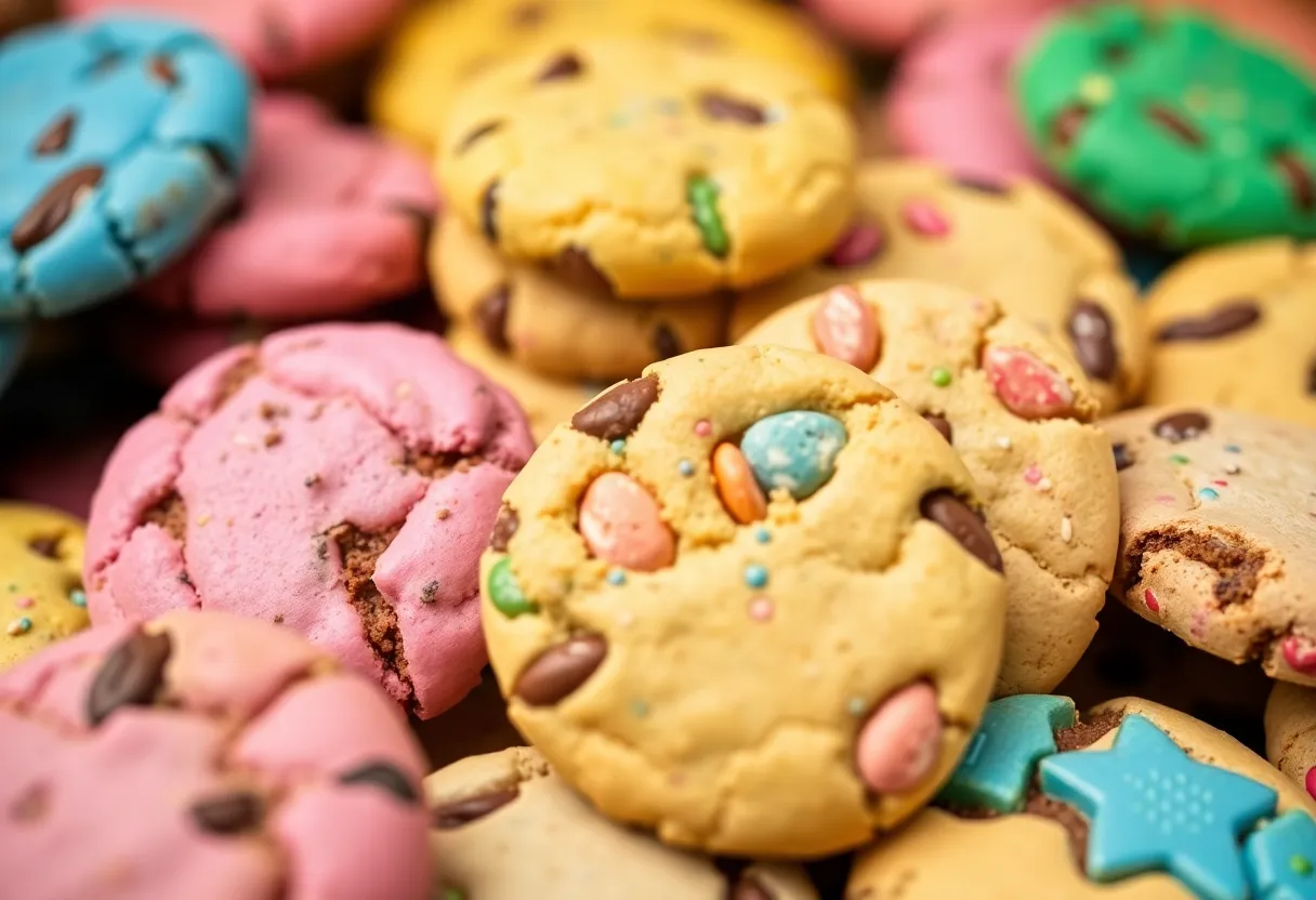 Assorted Girl Scout cookies including new Exploremores flavor