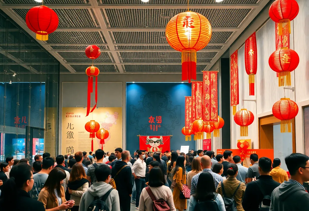 Diverse community celebrating Lunar New Year at Speed Art Museum