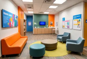 Interior view of the Norton Children's Cancer Institute Resource Center