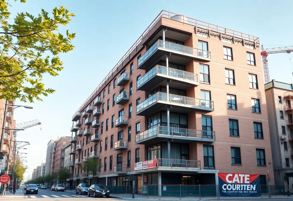 Construction of NuLu Crossing development in Louisville