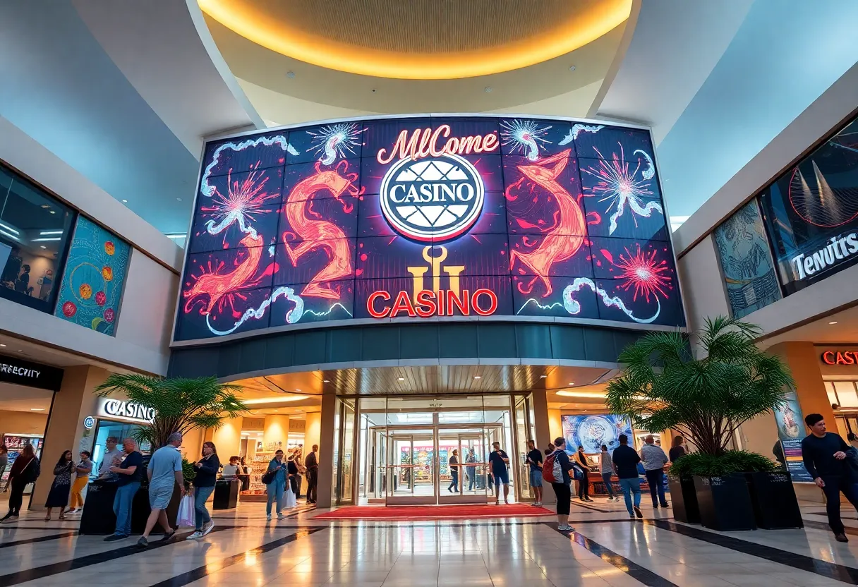 Rendering of the Rockingham Grand Casino in Salem, New Hampshire