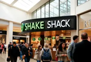 Shake Shack restaurant exterior at Oxmoor Center in Louisville