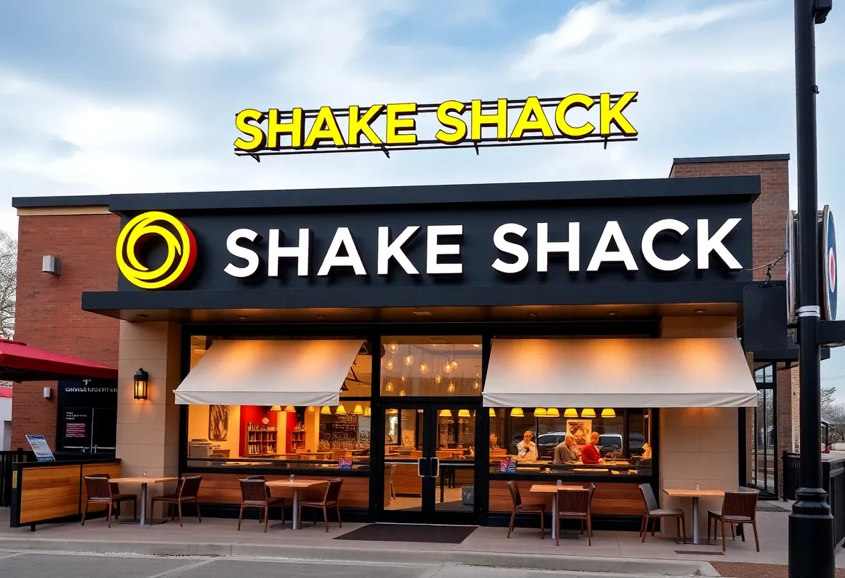 Exterior view of Shake Shack at Oxmoor Center