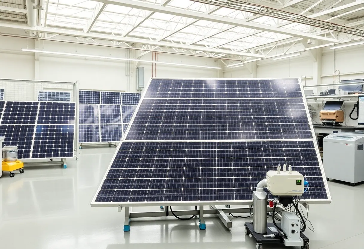 Innovative solar technology facility at Sofab Inks