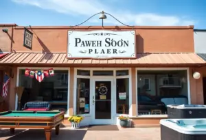 Steepleton storefront showcasing recreational products