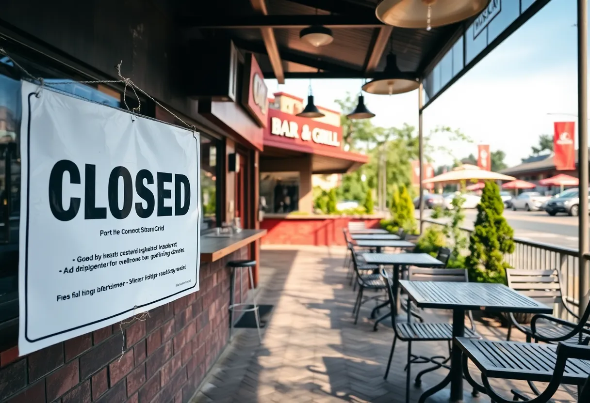 Stooges Bar & Grill closed due to UPS crash contamination